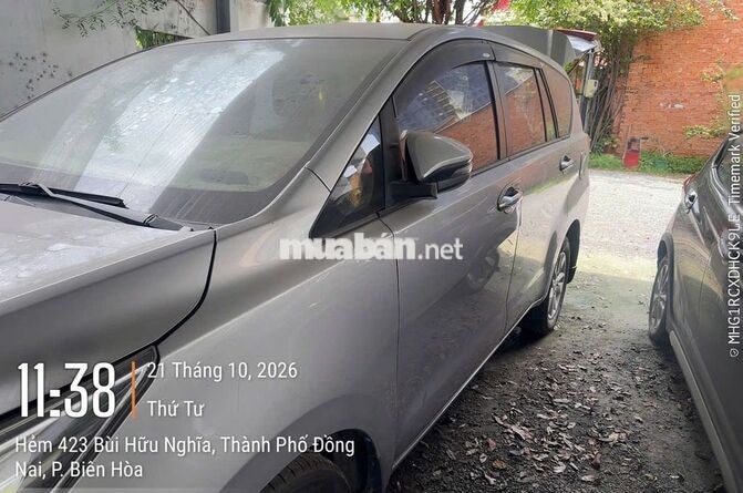 Toyota Innova 2020 2.0E Bạc 7 chỗ