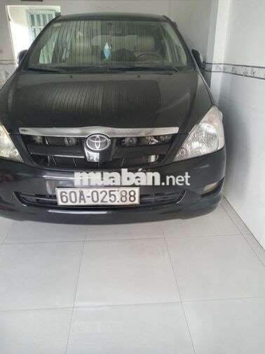Toyota Innova 2008 G màu Đen
