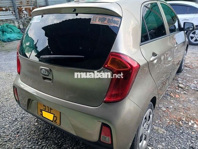 Kia Morning 2015 Số sàn 250.000 km Vàng cát