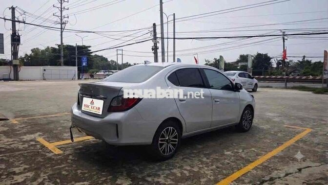 Mitsubishi Attrage 2025 Pre Trắng 3037 km