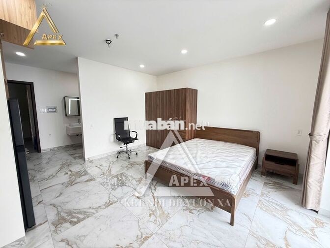 CHO THUÊ CĂN HỘ MỚI XÂY 45M2 FULL NỘI THẤT CAO CẤP HẺM OTO