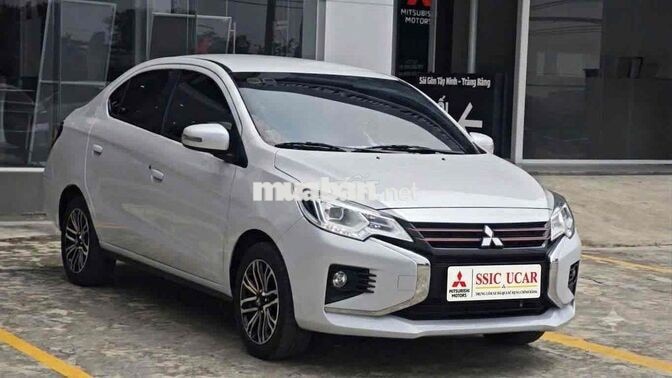 Mitsubishi Attrage 2025 Pre Trắng 3037 km