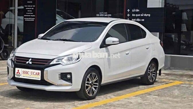 Mitsubishi Attrage 2025 Pre Trắng 3037 km