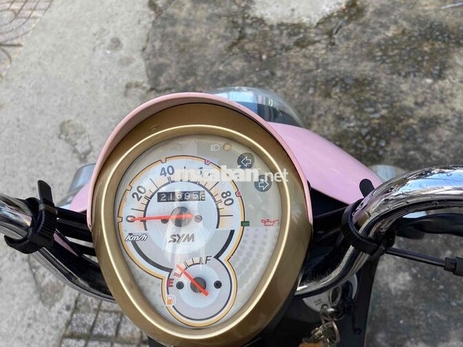 SYM Elite 50cc Trắng hồng