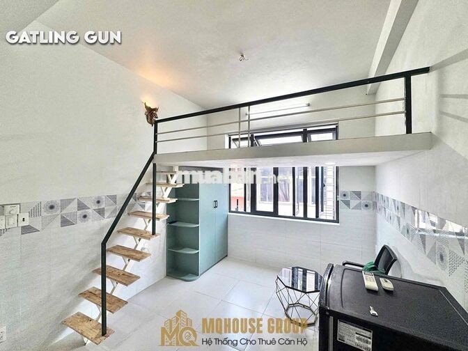 Duplex cao 1m2 cửa sổ lớn Bùi Đình Túy Bình Thạnh gần ĐH Hồng Bàng UEF
