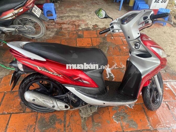 Honda Vision màu đỏ bks 29C1 192.01 zin chất 9tr