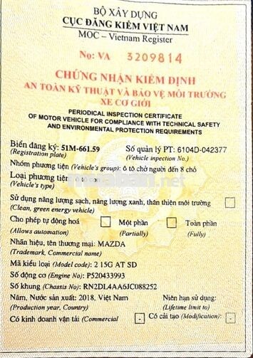 MAZDA 2 TỰ ĐỘNG, MÁY SỐ KHÔNG LỖI