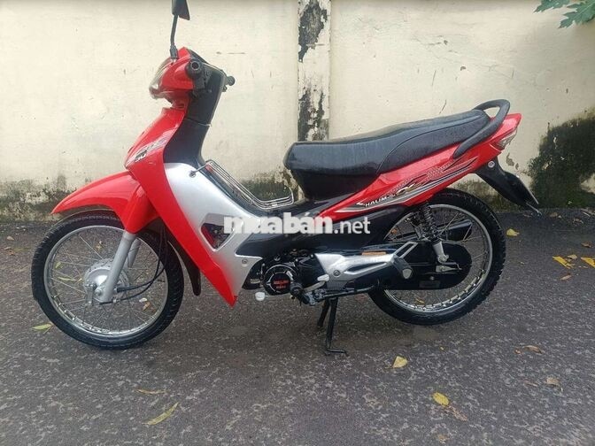 Xe máy số Halim Wave 50cc Đỏ bạc