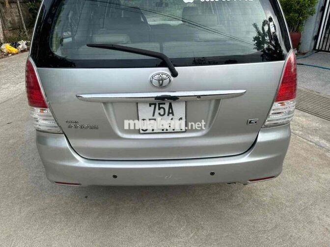 Toyota Innova 2009 G 8 chỗ Bạc