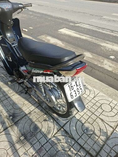 Honda Wave Alpha xanh đen liên doanh