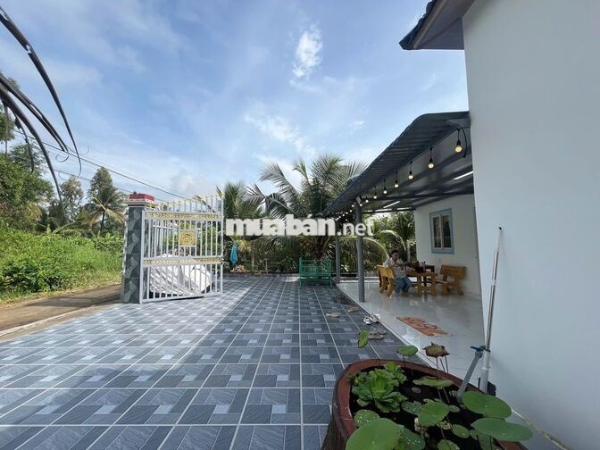 2,3 TỶ NHÀ VƯỜN 900M² – 300M² THỔ CƯ, AO CÁ, CHÒI THỦY TẠ MIỀN TÂY