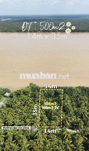 500m2 ĐẤT VIEW SÔNG CÓ THỔ CƯ GIÁ HÓT | 379 TRIỆU