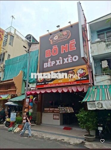 Cho thuê nhà mặt tiền Nguyễn Thượng Hiền, Q3_ Diện tích: 5 × 20m.