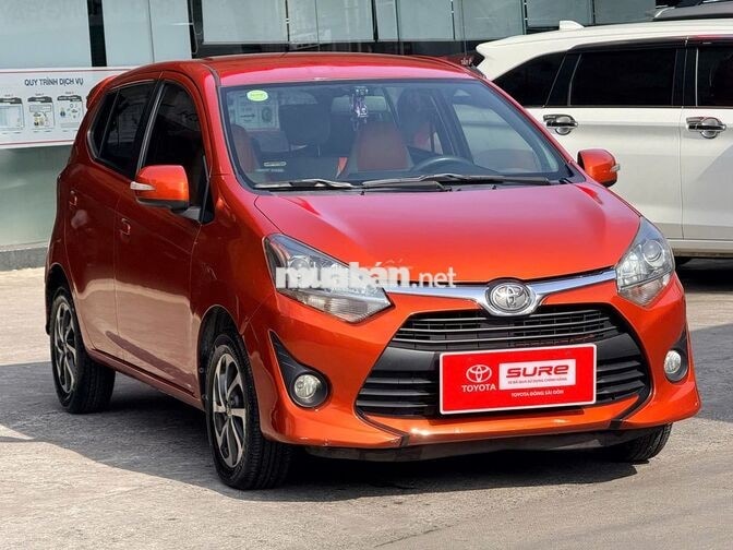 Toyota Wigo 2019 MT màu Cam