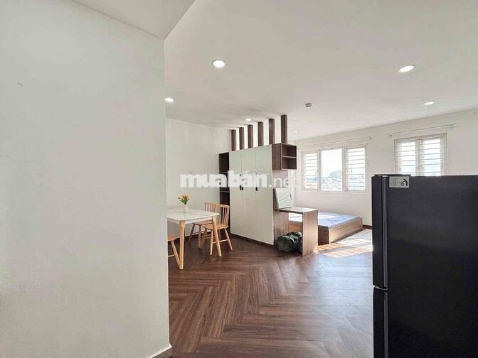 STUDIO 40m2 - FULL NỘI THẤT - TOÀ NHÀ THANG MÁY BẢO VỆ 24/7