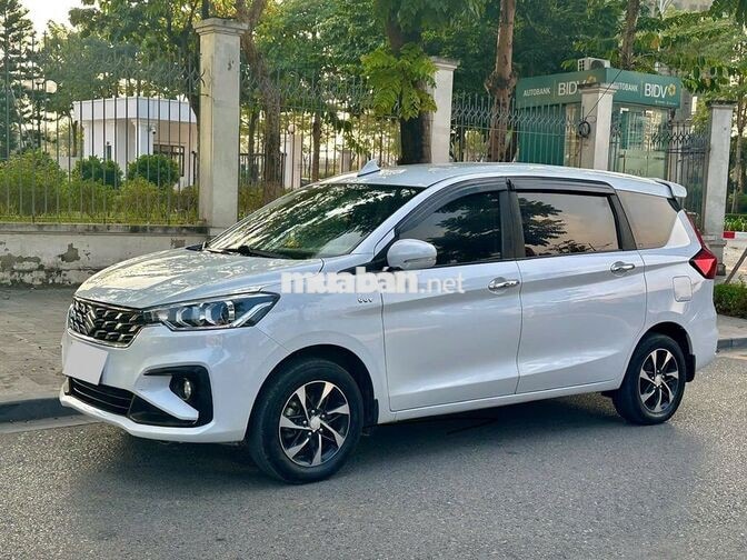 Suzuki Ertiga 2023 Hybrid Trắng 7 chỗ