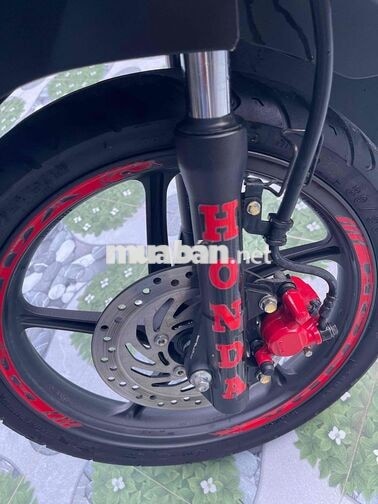 Honda Vision 2024 12000km màu đen đỏ