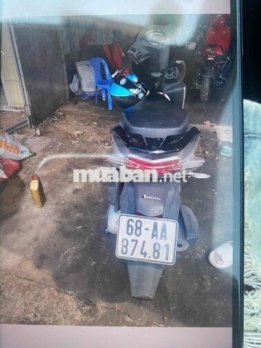 Honda Vision màu bạc