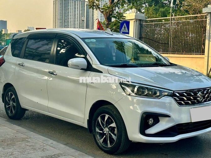 Suzuki Ertiga 2023 Hybrid Trắng 7 chỗ