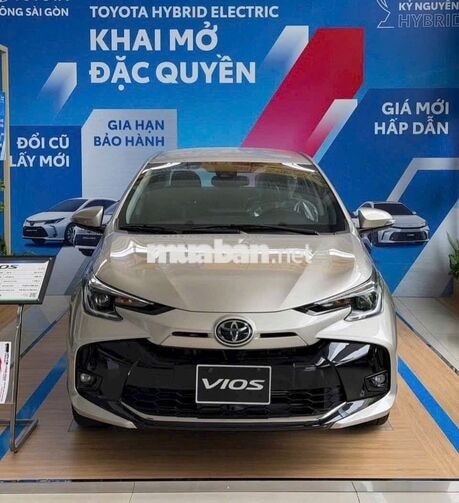 TOYOTA VIOS-GIẢM 120% THUẾ-XE SẴN