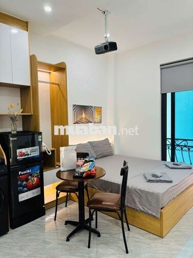 Siêu phẩm CCMN 25m2 Full đồ. ban công, máy giặt riêng tại Đội Cấn