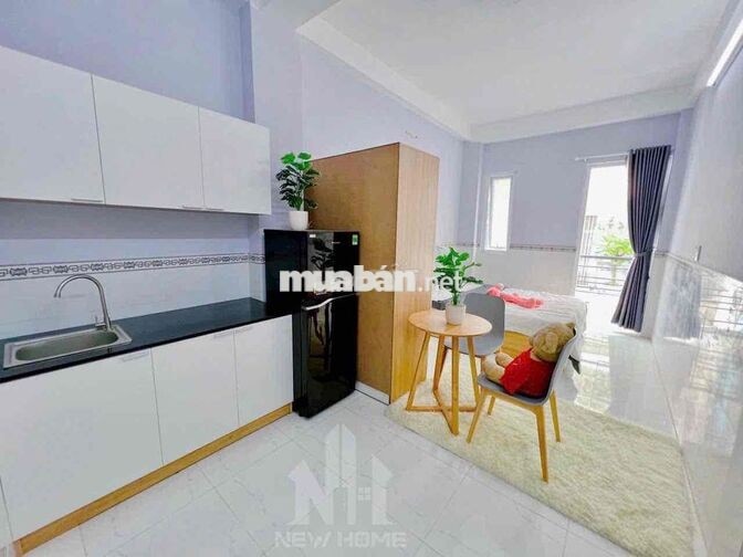 CHO THUÊ STUDIO BAN CÔNG THOÁNG 30m2 NGAY HOÀNG SA QUẬN 3. THANG MÁY