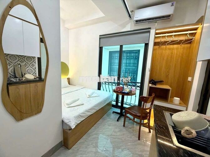 Siêu phẩm CCMN 25m2 Full đồ. ban công, máy giặt riêng tại Đội Cấn