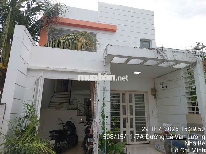 Cho thuê nhà hẻm 1508 Lê Văn Lương 3PN, 2WC, có sẵn WiFi + 3 máy lạnh