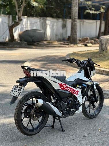 SUZUKI SATRIA 2021 TRẮNG ĐEN ZIN MỘC