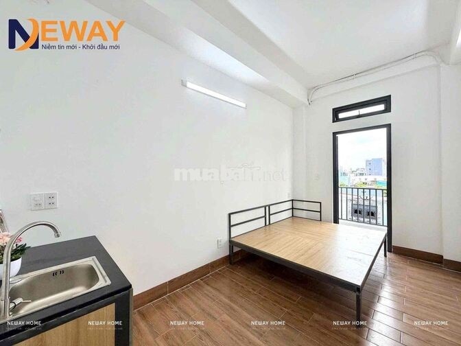 CHO THUÊ STUDIO GIÁ RẺ GẦN ĐẦM SEN, MỚI XÂY - BAN CÔNG RIÊNG