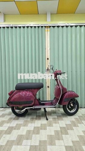 Piaggio P150X 1982 màu đỏ mận