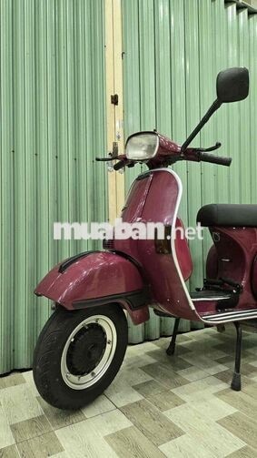 Piaggio P150X 1982 màu đỏ mận
