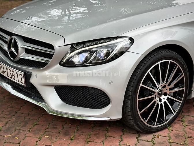 mercedes c300 amg nâng hạ gầm tuỳ chỉnh