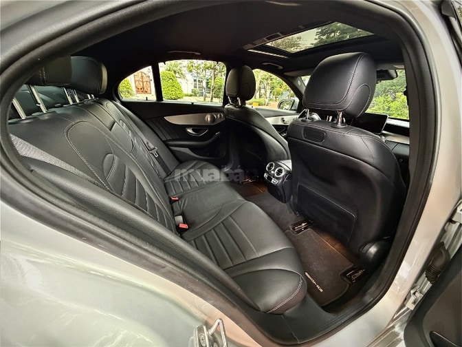 mercedes c300 amg nâng hạ gầm tuỳ chỉnh