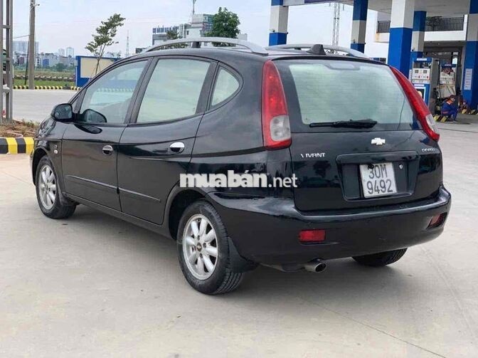 Chevrolet Vivant 2008 6 chỗ Số tự động Đen