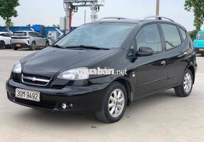 Chevrolet Vivant 2008 6 chỗ Số tự động Đen