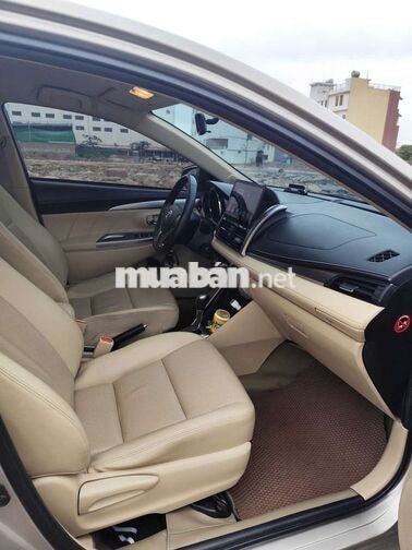 Toyota Vios 2017 1.5G CVT Vàng Cát