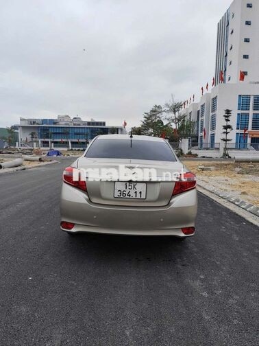 Toyota Vios 2017 1.5G CVT Vàng Cát