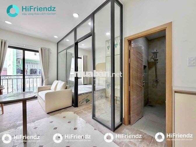 CHO THUÊ CĂN 1PN TÁCH BẾP FULL NT CÓ BANCOL MỚI XÂY GẦN ETOWN CỘNG HOÀ