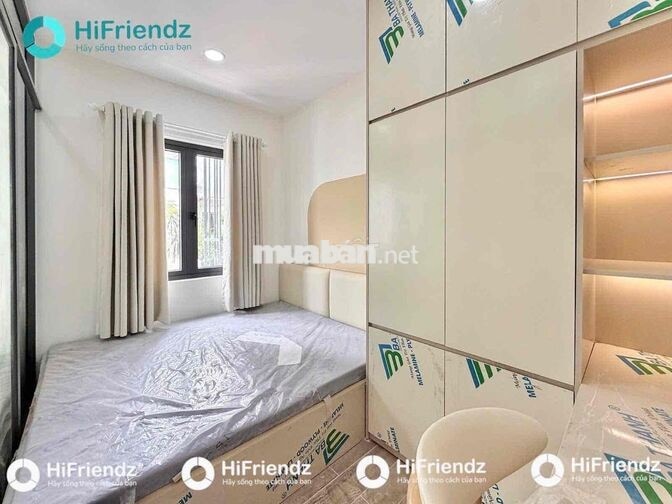 CHO THUÊ CĂN 1PN TÁCH BẾP FULL NT CÓ BANCOL MỚI XÂY GẦN ETOWN CỘNG HOÀ