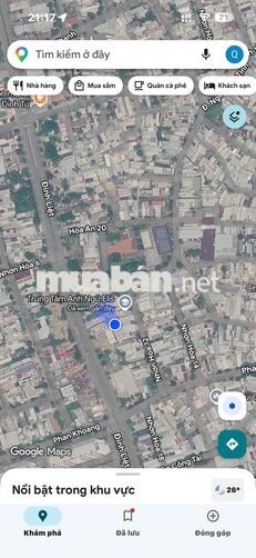 Bến xe trung tâm | Bán lô mặt tiền đường 5,5m lề 3m diện tích lớn