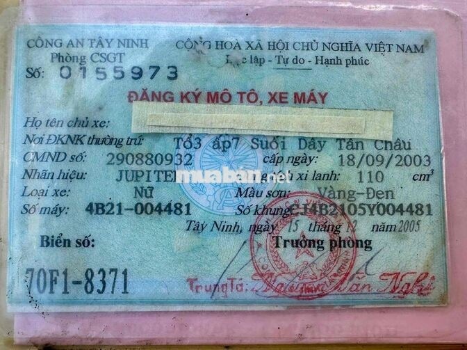 Yamaha Jupiter MX Thái Lan Vàng đen