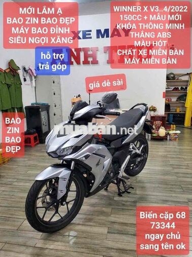 Honda Winner X V3 2022 Bạc đen ABS