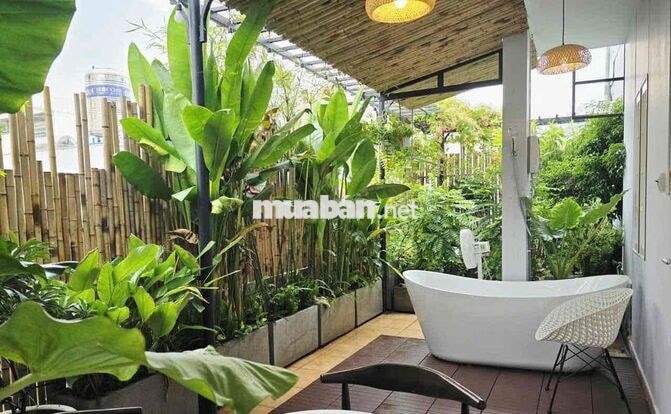 Căn hộ 1PN sân vườn full nội thất Lê Văn Sỹ Tân Bình