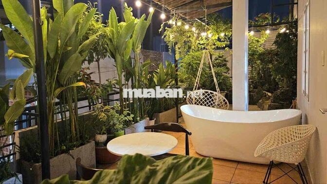 Căn hộ 1PN sân vườn full nội thất Lê Văn Sỹ Tân Bình