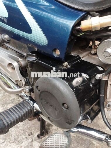 Honda Wave Alpha màu xanh