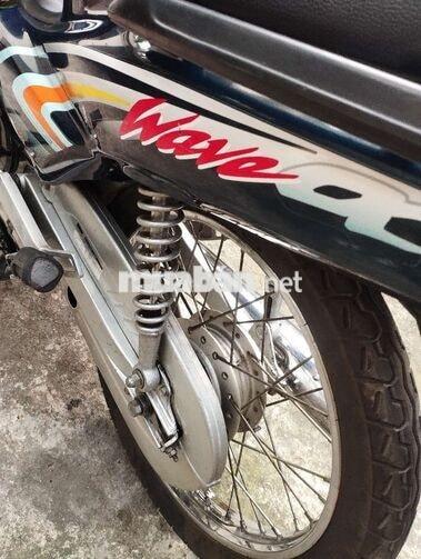 Honda Wave Alpha màu xanh