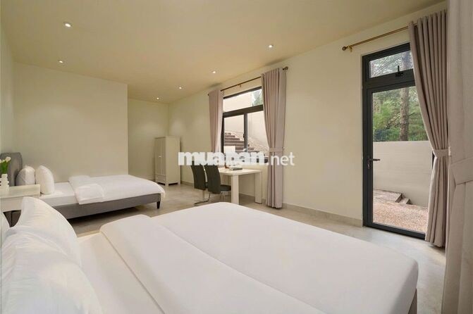 CHO THUÊ NHÀ NGUYÊN CĂN 2 PN TẠI KHU NGHỈ DƯỠNG DINH 3 BAO ĐIỆN NƯỚC