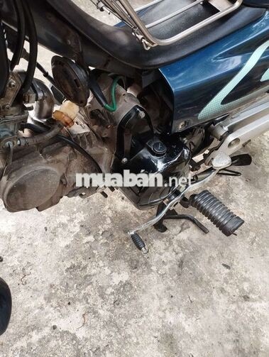 Honda Wave Alpha màu xanh