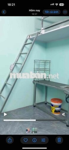Chinh chủ cho thuê phòng khép kín có gác xép